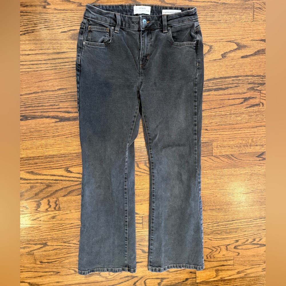 Cotton On Women's Straight Leg Jeans - Charcoal Black